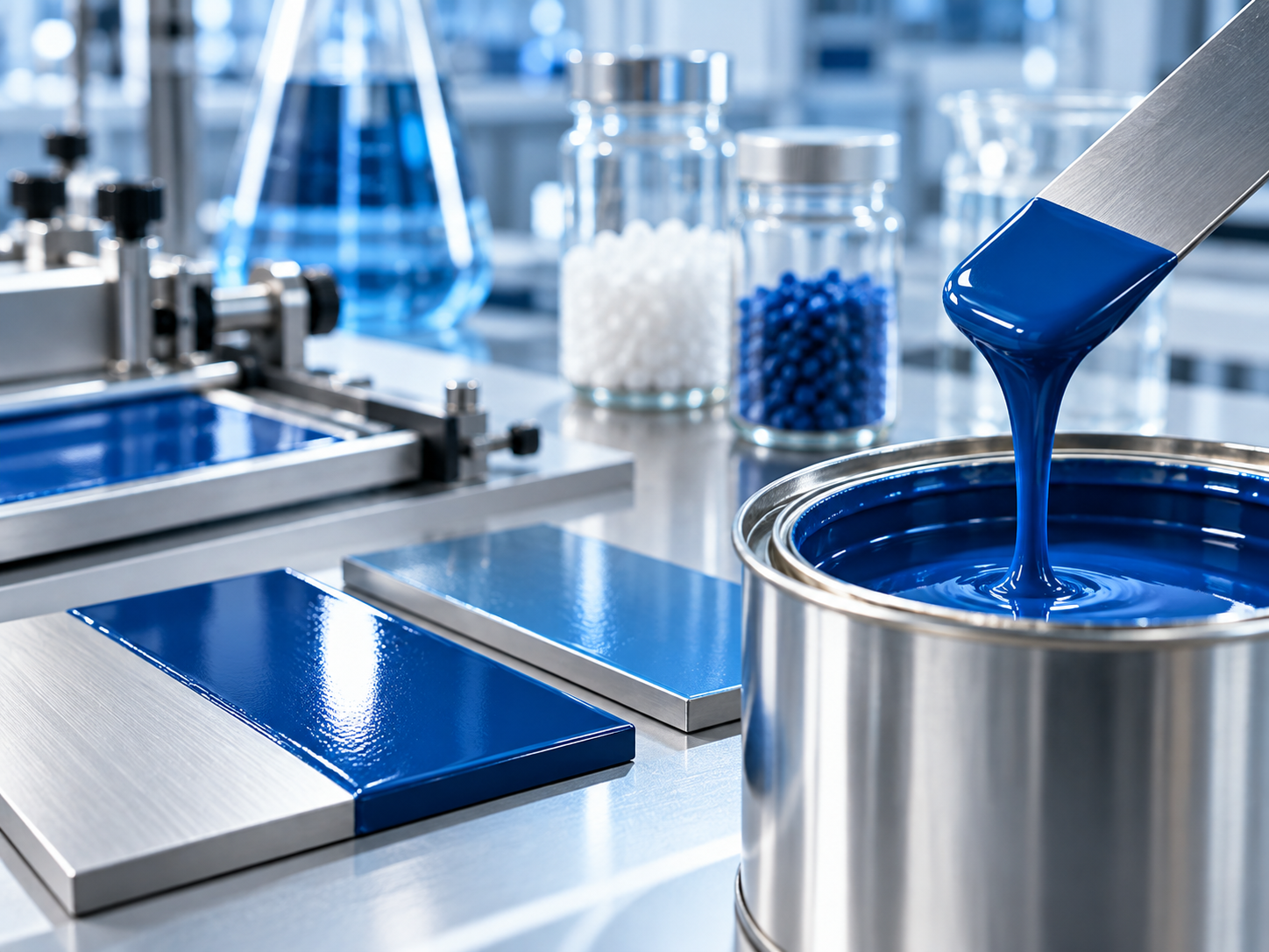 Aplicación y evaluación de recubrimientos poliméricos en laboratorio