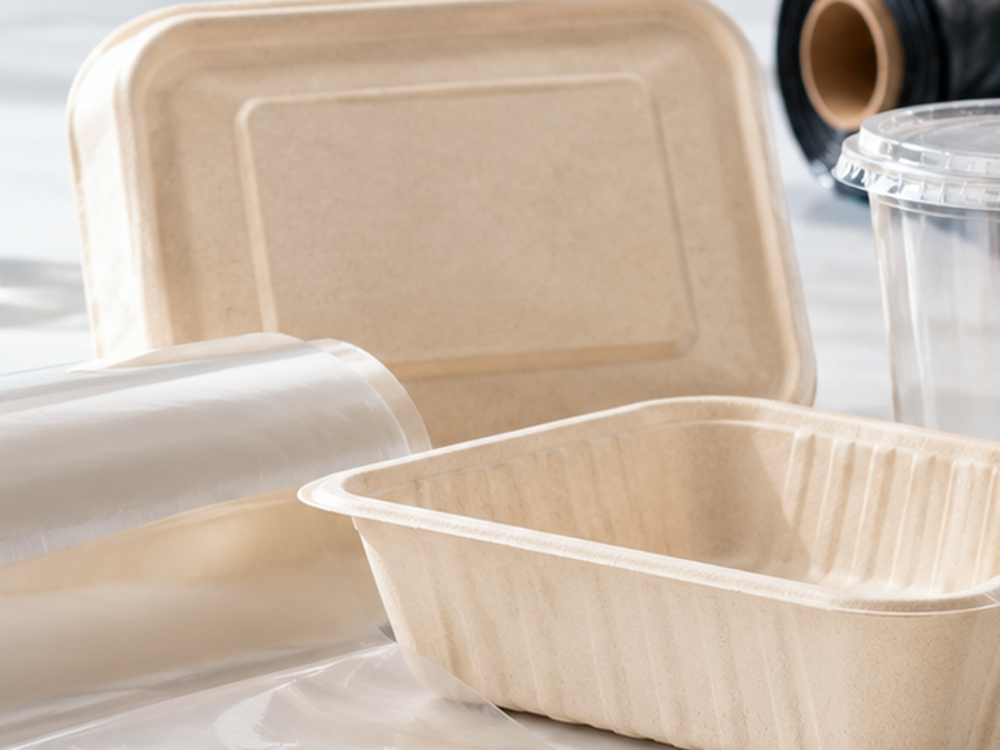 Empaques biodegradables fabricados con materiales sostenibles