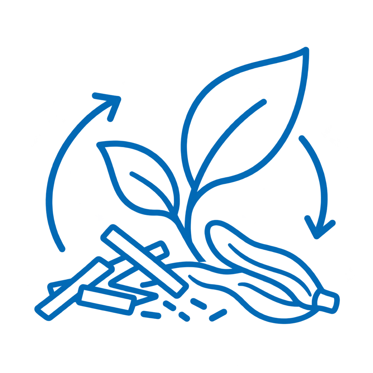 Icono de aprovechamiento de residuos agroindustriales